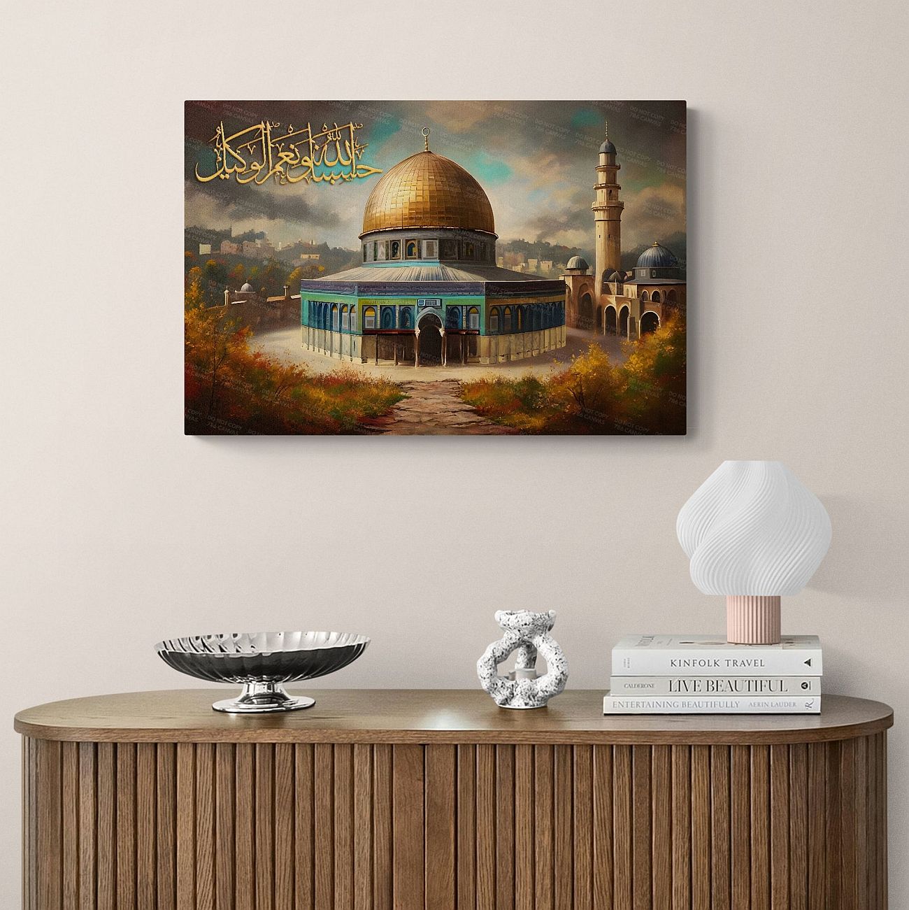 Masjid Al Aqsa - Canvas Painting Islamic Wall Art