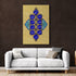 Loh e Qurani Calligraphy Islamic Wall Art Canvas Painting - Haroof E Muqataah