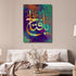 Name of Allah SWT-Framed Islamic Wall Decor-Giclée Fine Art On Canvas